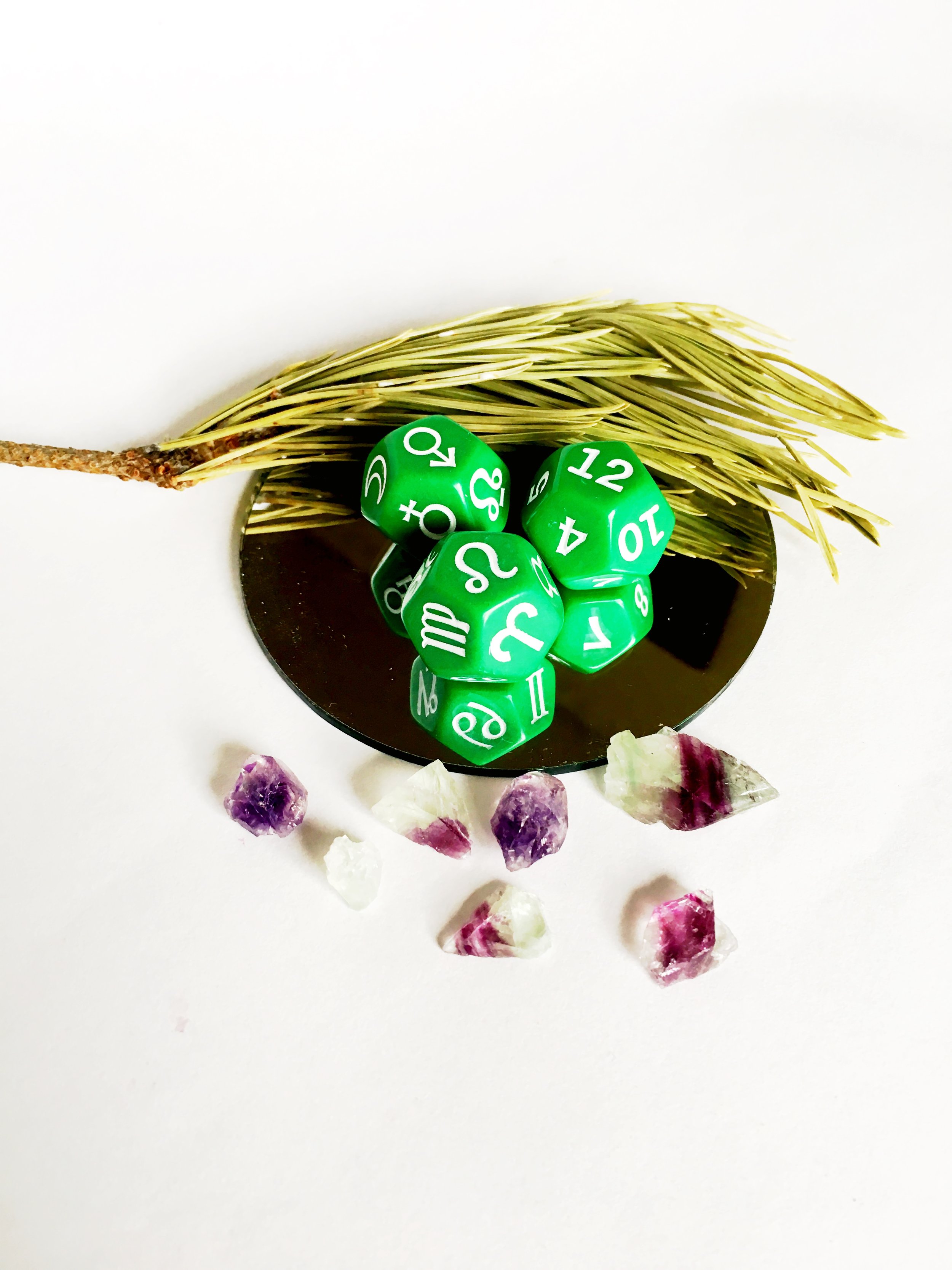 astrology dice green.JPG